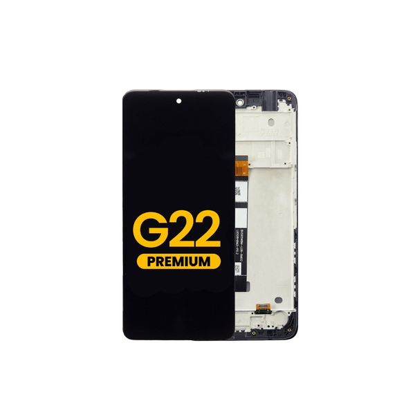 LCD Assembly with Frame for Motorola Moto G22 (XT2231) (Premium)