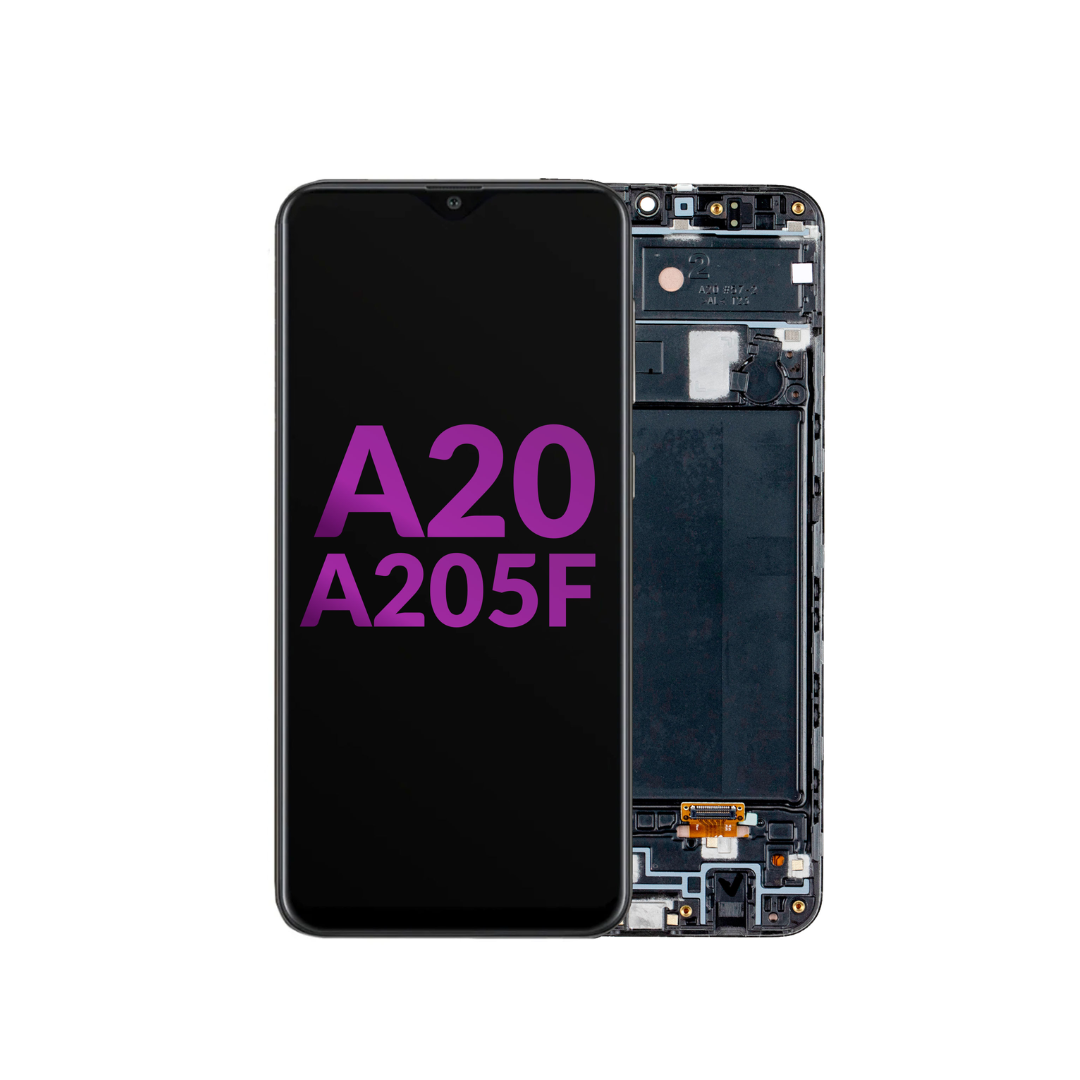LCD Assembly with Frame for Galaxy A20 (A205F / 2019) (Aftermarket Incell)