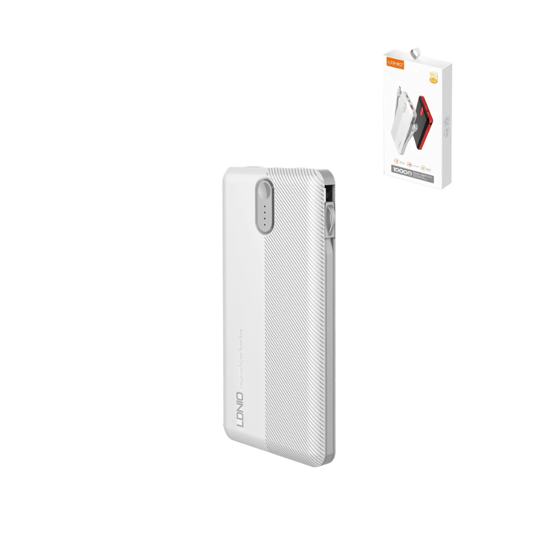 LDNIO PL1013 PowerBank (BLANCO) (10000mAh)
