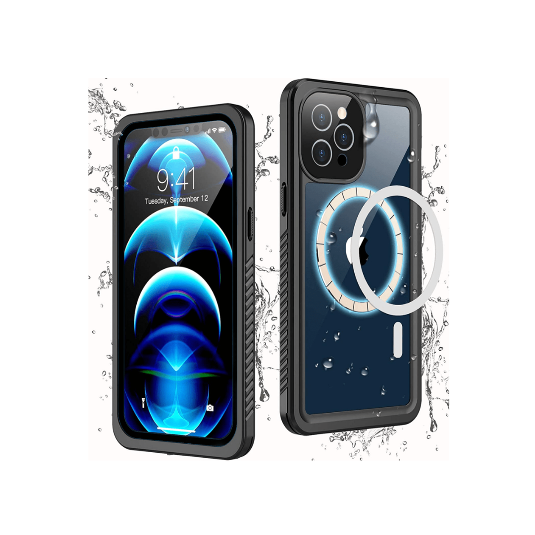 iPhone 13 Pro Max REDPEPPER Msafe FS Series Transparent Waterproof Hybrid Case