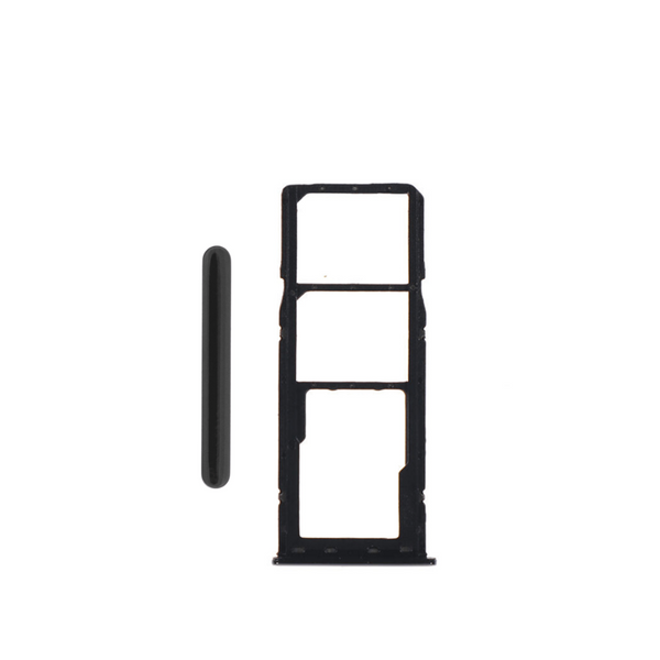 Bandeja para tarjeta SIM dual para Samsung Galaxy A50 (A505) / A30 (A305) / A20 (A205) (NEGRA)