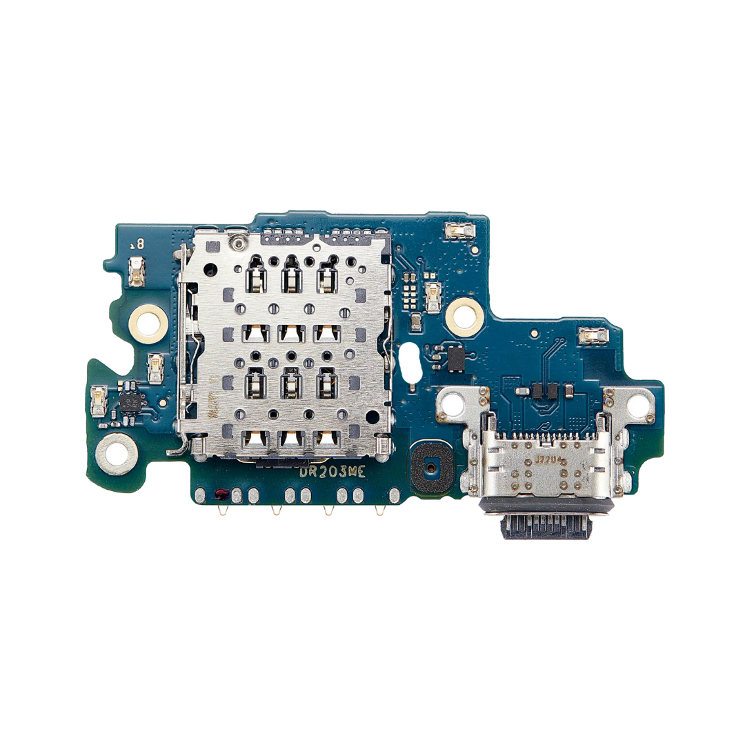 Placa de puerto de carga con lector de tarjetas SIM compatible con Samsung Galaxy A53 5G (A536/2022) (Premium)