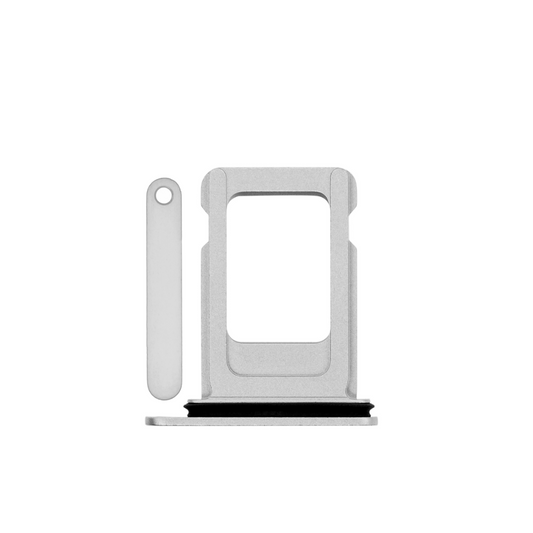 Bandeja para tarjeta SIM individual para iPhone 13 (BLANCA)