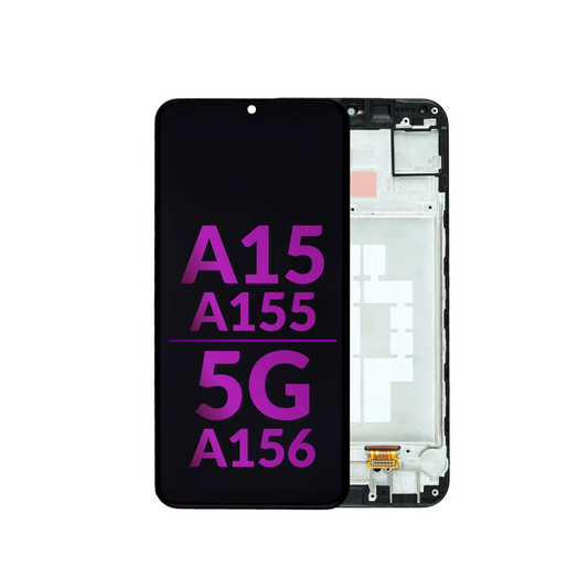 LCD Assembly with Frame for Galaxy A15 4G (A155 / 2023) / A15 5G (A156 / 2023) (6.5") (Aftermarket INCELL)