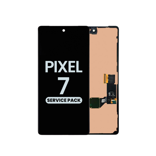 Conjunto OLED con marco para Google Pixel 7 (con sensor de huellas) (Service Pack)