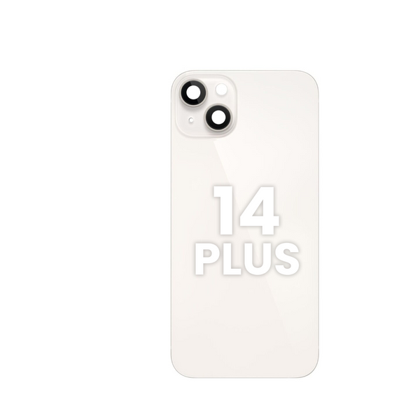 Cristal trasero con marco e imán MagSafe para iPhone 14 Plus (STARLIGHT) (SIN LOGOTIPO)