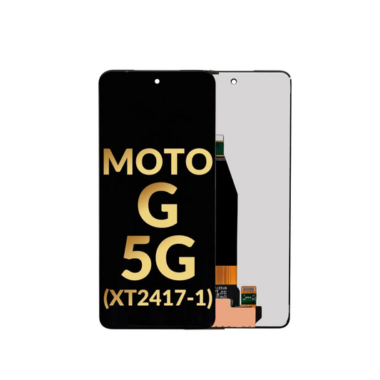 LCD Assembly without Frame for Motorola Moto G 5G (XT2417-1 / 2024) (Premium)