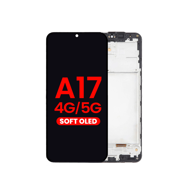 OLED Assembly with Frame for Galaxy A17 4G (A175 / 2025) / A17 5G (A176 / 2025) (6.46") (Aftermarket OLED)