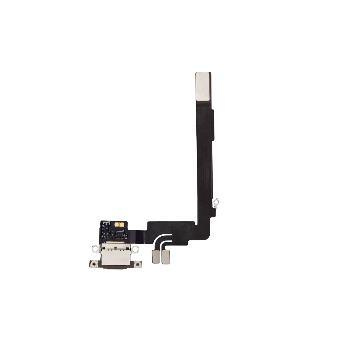 Charging Port Flex Cable for iPhone 16 Pro Max (BLACK TITANIUM) (Premium)