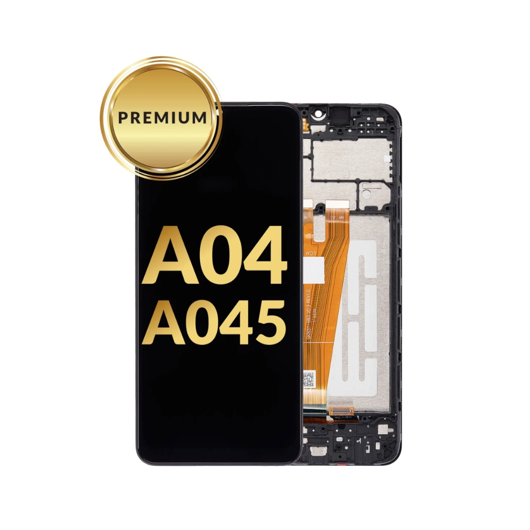 LCD Assembly with Frame for Galaxy A04 (A045 / 2022) (Premium)