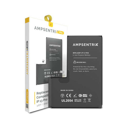 Replacement Battery Compatible For IPhone 13 Pro (AmpSentrix Pro)
