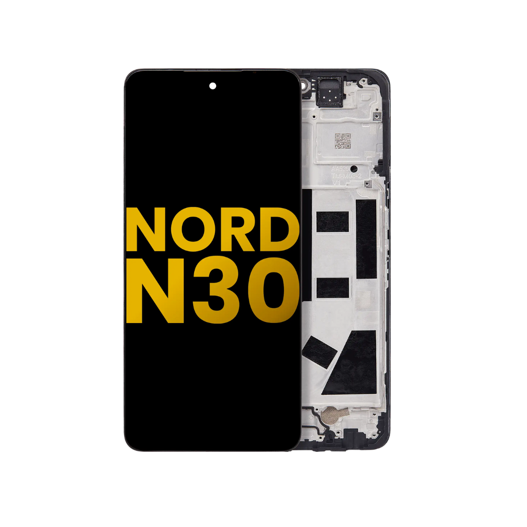 Pantalla LCD con marco compatible con OnePlus Nord N30 5G (reacondicionado) (todos los colores)
