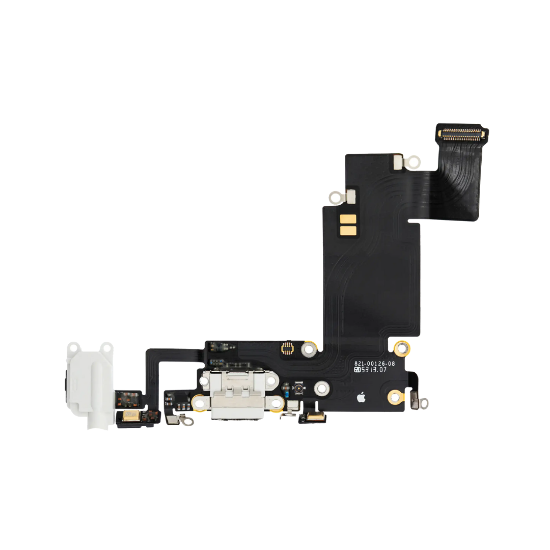 Cable flexible de puerto de carga compatible con iPhone 6S Plus (Premium) (dorado/oro rosa)