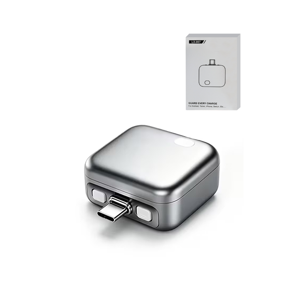 Full Charge Disconnector Automatically Cuts Power Ejects Smart Plug (SILVER)