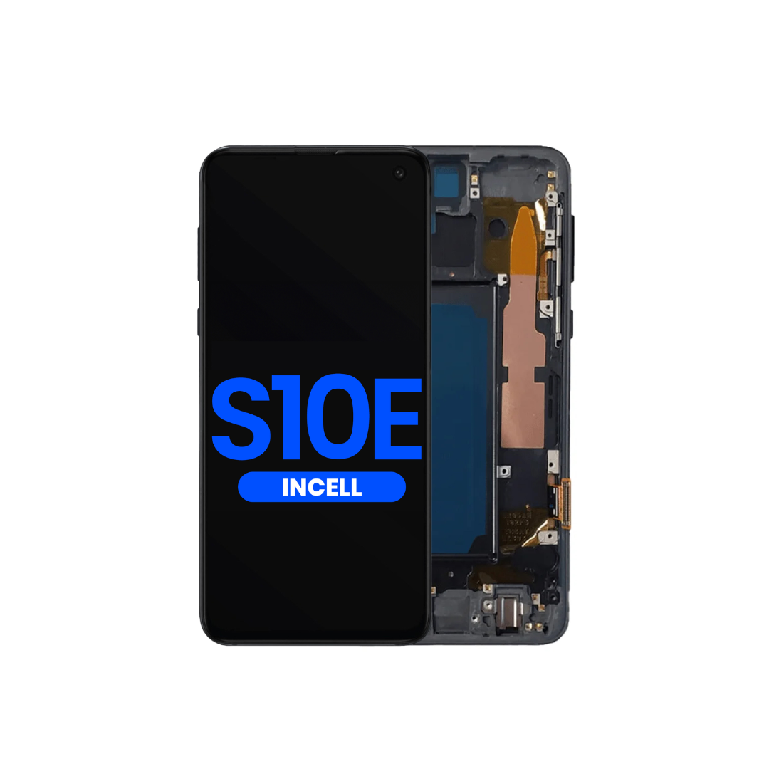 LCD Assembly with Frame for Galaxy S10E (G970) (PRISM BLACK) (Aftermarket INCELL)