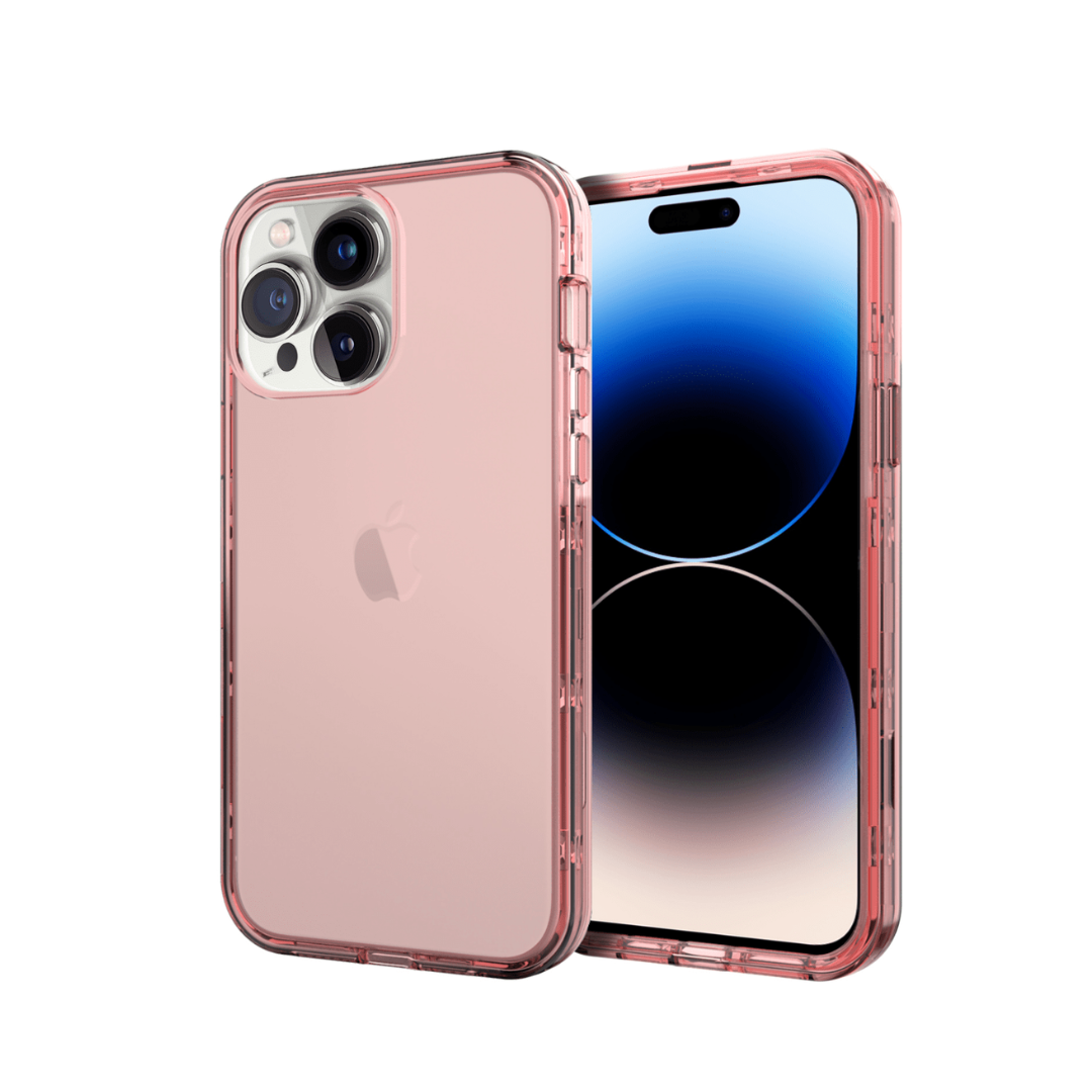 Funda protectora brillante - ROSA para iPhone 14 Pro