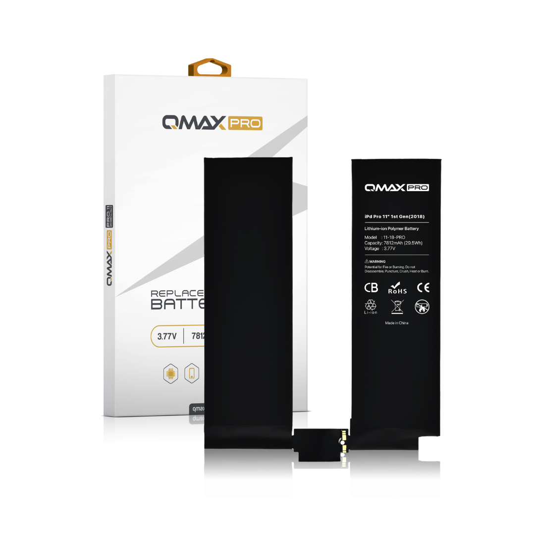 QMAX Replacement Battery for iPad Pro 11 (1st Gen / 2018) (7812 mAh)