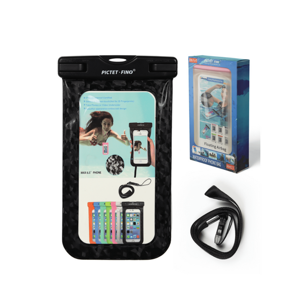 ROMIX RH13 Universal Waterproof Cell Phone Dry Bag (BLACK)