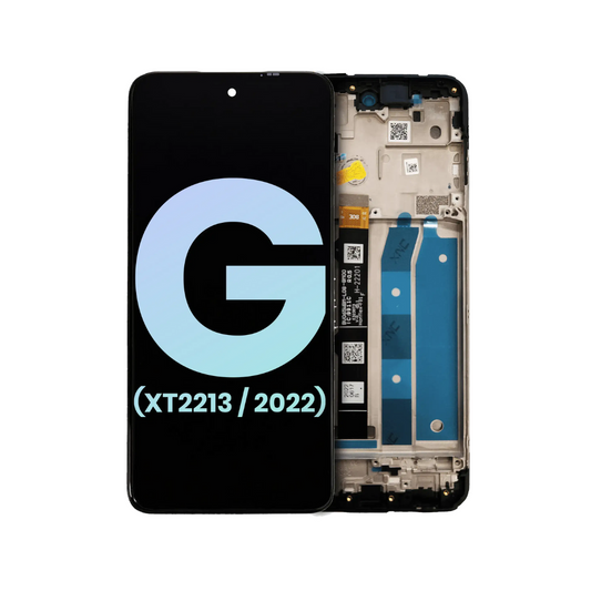 Pantalla LCD con marco compatible con Motorola Moto G 5G (XT2213/2022) (OEM original) (Todos los colores)