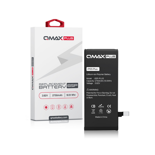 QMAX Plus Replacement Battery for iPhone 6S Plus (2750 mAH)