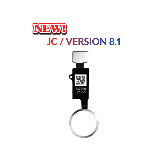 Cable flexible para botón de inicio de iPhone 8P/8/SE(2020/2022)/7P/7 (versión 8.1/JC) (PLATA)