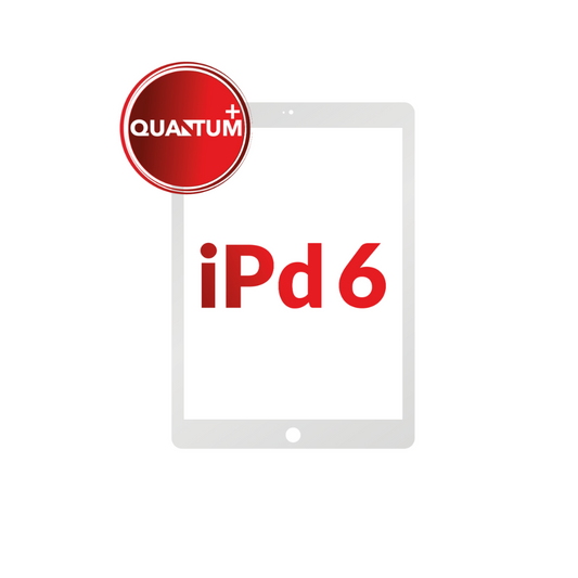 Ensamblaje del digitalizador Quantum+ iPad 6 (2018) (BLANCO)