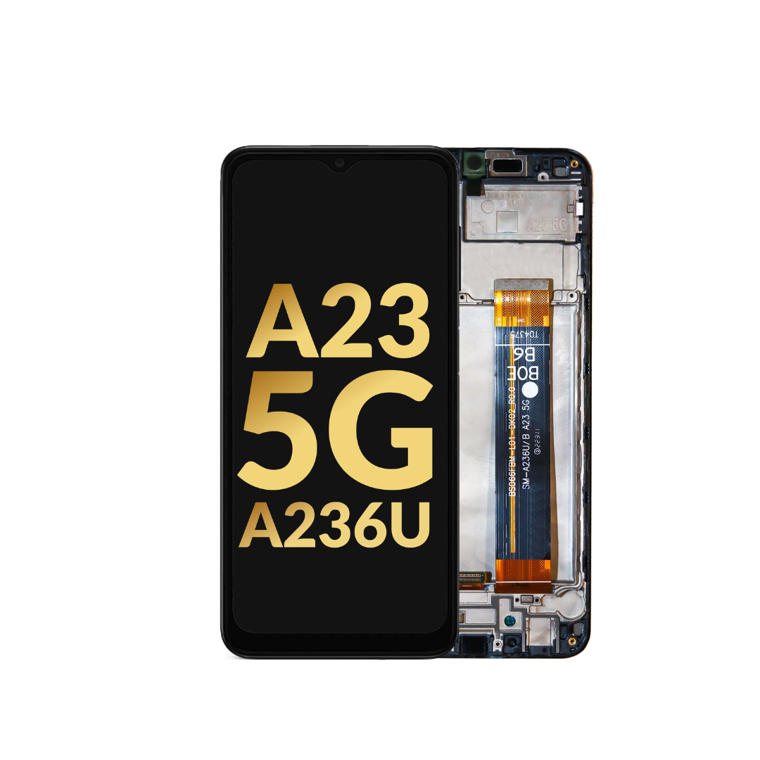 Conjunto de pantalla LCD con marco (versión de Norteamérica) para Galaxy A23 5G (A236U/2022) (Premium)