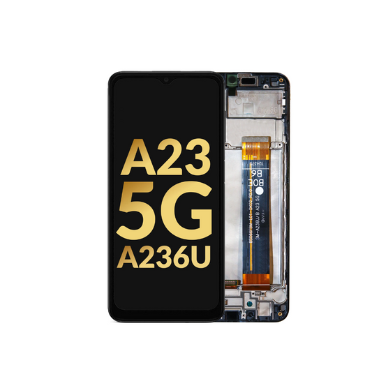Conjunto de pantalla LCD con marco (versión de Norteamérica) para Galaxy A23 5G (A236U/2022) (Premium)