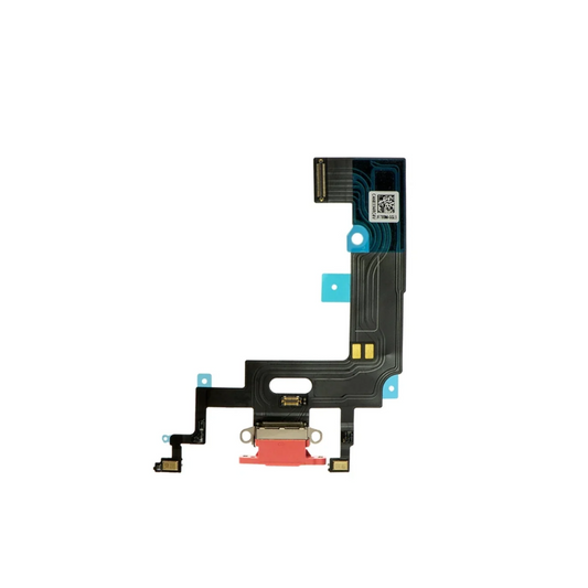 iPhone XR Charging Port Flex Cable (CORAL) (OEM Pull)