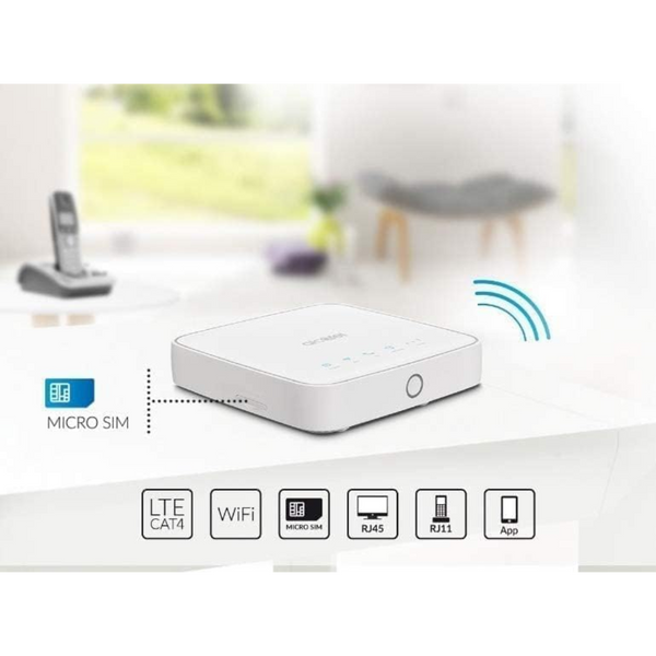 Router Alcatel Link Hub 4G LTE Libre Mundial HH41NH Multibam 150 Mbps Wi-Fi