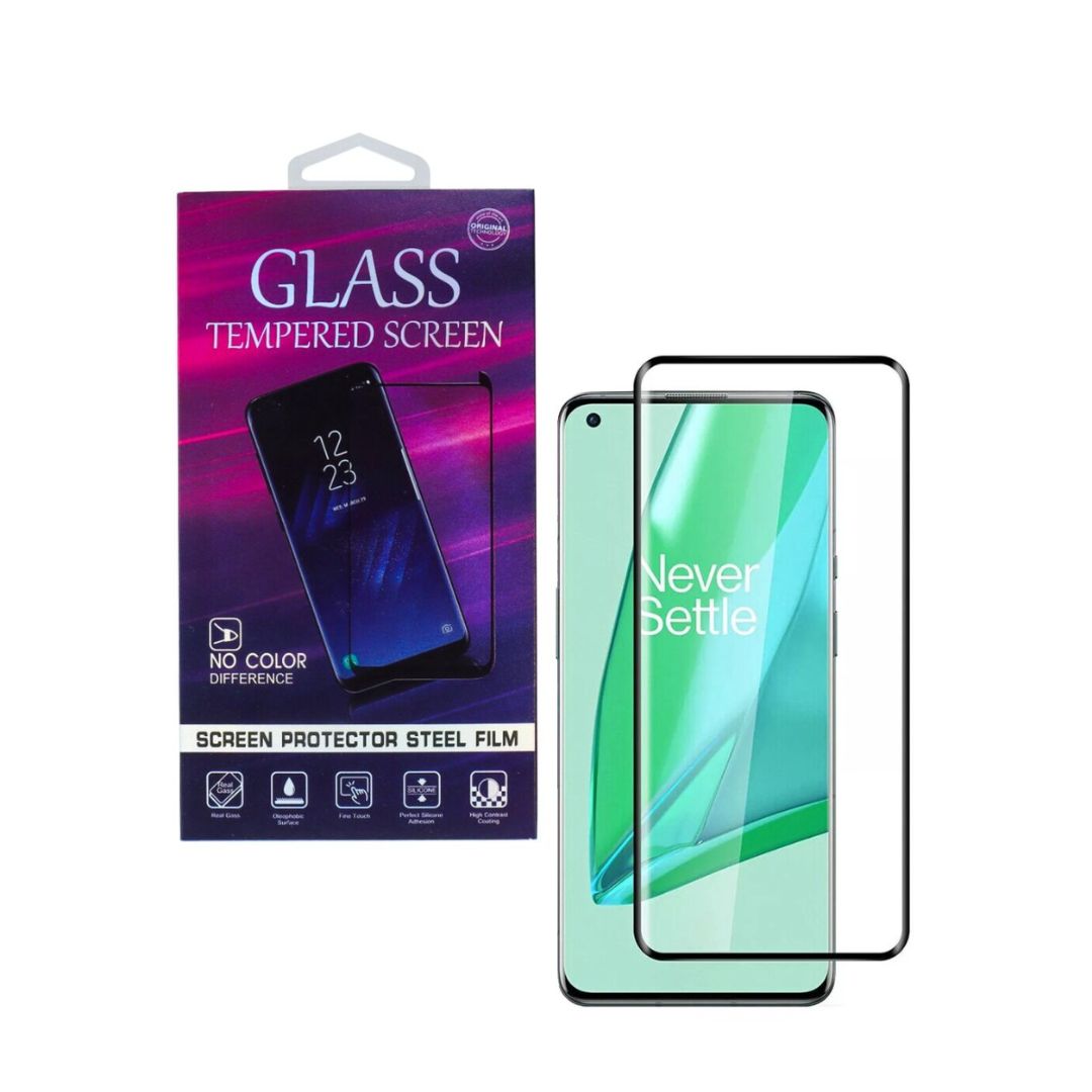 Vidrio templado transparente para OnePlus 9 Pro (compatible con fundas, 1 unidad)