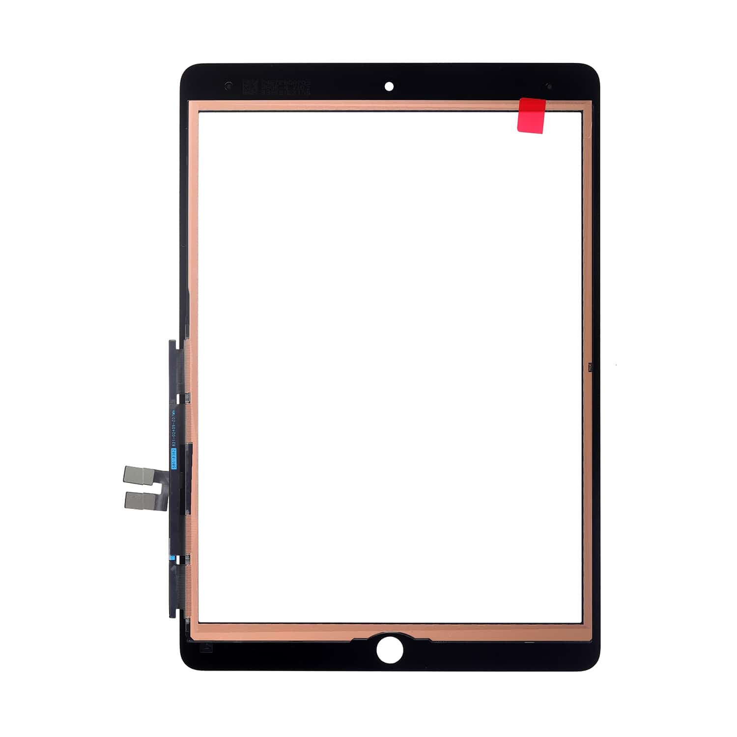 Digitalizador compatible con iPad 7 (2019) / iPad 8 (2020) / iPad 9 (2021) (Aftermarket Pro: XO7) (negro)