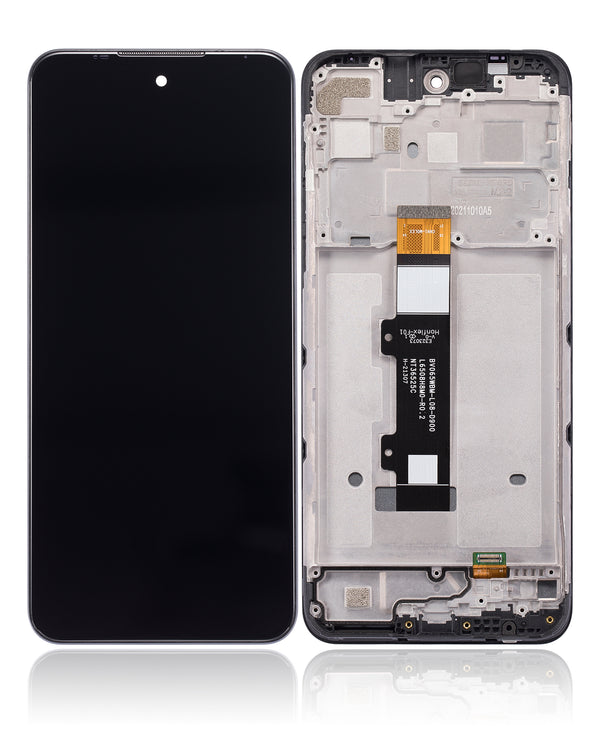 LCD Assembly With Frame Compatible For Motorola Moto G Power (XT2165 / 2022) (Refurbished) (All Colors)